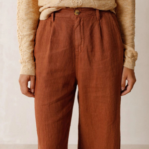 Indi & Cold Linen Crop Trousers